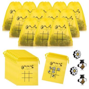 Imagem de Jogo de tabuleiro Tic Tac Toe Sumind 36 conjuntos com 360 Mini Bee