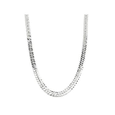 Imagem de Cordão Corrente Masculina Grumet Grossa 70cm De Prata 925 Maciça Gaveta
