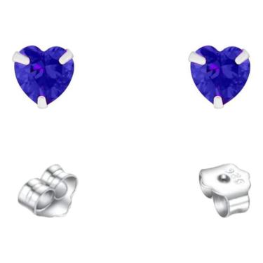 Imagem de Brinco Zircônia 4Mm Para Segundo Furo Prata 925 Cores