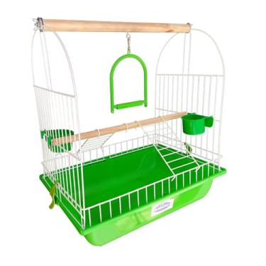 Imagem de Bragança, Parquinho Dobrável Gaiola Viveiro Calopsitas Cor:Verde