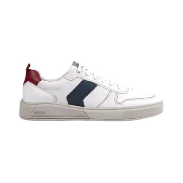 Imagem de Sapatenis ferracini 7307647g, Branco, Marinho, Vermelho, 40