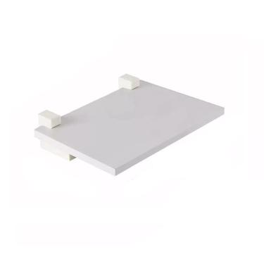 Imagem de Prateleira Porta - Modem Branca c/ Suporte 20 X 24CM - Prat-k