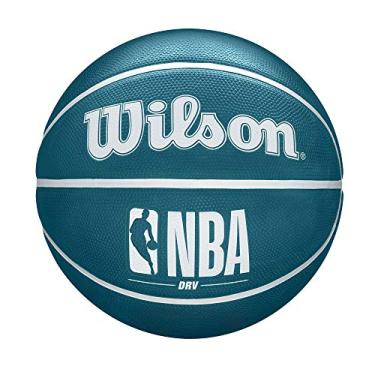 Imagem de Bola de basquete WILSON NBA DRV Series, azul, tamanho 15-72 cm