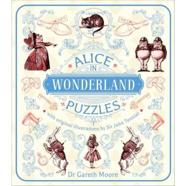 Imagem de Alice in Wonderland Puzzles: A Puzzle Book with Original Illustrations by Sir John Tenniel