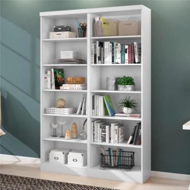 Imagem de Kit 02 Livreiros Springs Branco - CASA H