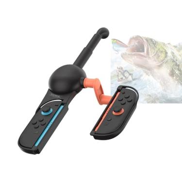 Imagem de DOBE FOMIS ELECTRONICS Fishing Rod for N-Switch 2 Joycon, Fishing Game Accessories Compatible with N-Switch Legendary Fishing - N-Switch Standard Edition Universal fishing rod game grip
