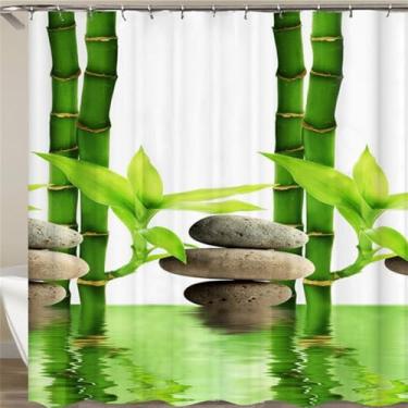 Imagem de Natureza Floresta Cortina de Chuveiro Tela de Banheiro Árvores Cenário Cortinas Poliéster Tecido Decoração de Casa Cortinas de Banho, tp319, L90xA180cm