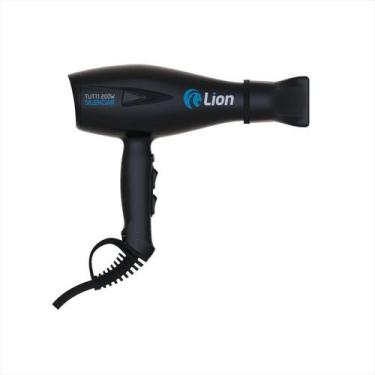 Imagem de Secador de Cabelo Tutti Silenciar 2200w 127v Preto - Lion, Preto