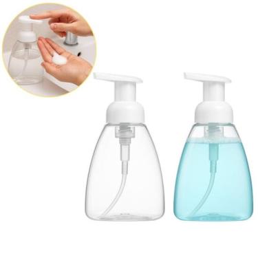 Imagem de 8 Saboneteira Líquida Dispenser Sabão 300ml Espuma Cremosa - Top