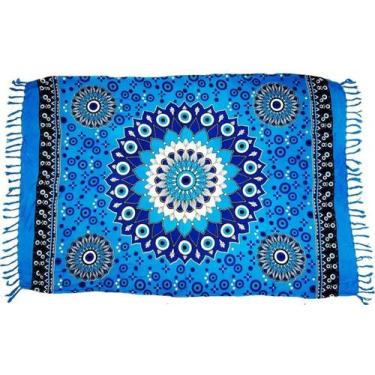 Imagem de Canga de Praia Olho Grego - Azul - Besakih, Azul turquesa