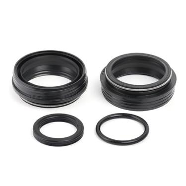 Imagem de Kit de serviço de garfo de suspensão de bicicleta anéis de espuma de alta densidade Buchas de vedação Rings Limiter de viagem para acessórios de bicicleta de montanha 32mm 34mm (SL172)