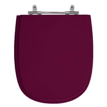 Imagem de Assento Laqueado Sabatini Bordo Tampa Vaso Icasa Em Mdf