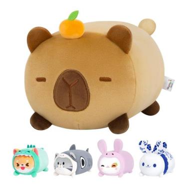 Imagem de Almofada de pelúcia Mewaii Cute Capivara de 20 cm, macia e macia, pres