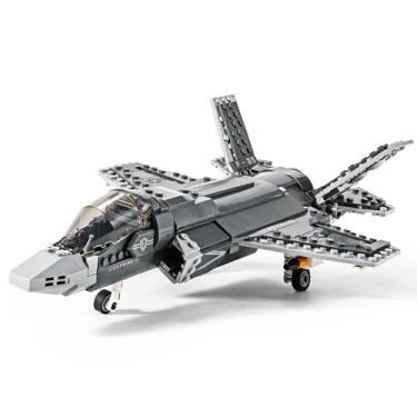 Imagem de Conjunto de blocos de construção SEMKY Military Series F-35 Lightning 