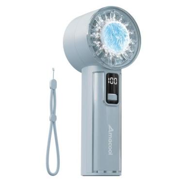 Imagem de Ventilador portátil AMACOOL recarregável com refrigerador de gelo 18 h