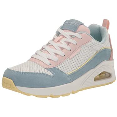 Imagem de Skechers Tênis feminino Uno-2 Much Fun, Azul, 9.5