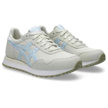 Imagem de ASICS Tênis feminino Tiger Runner Ii, Creme azul claro, 39.5 EU