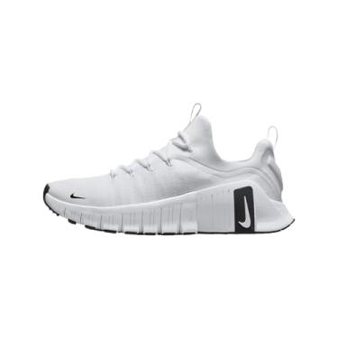 Imagem de Nike Free Metcon 6 Tênis de treino masculino, Branco/Preto, 39