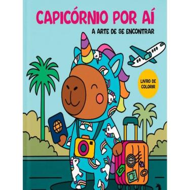 Imagem de Capicornio Por Ai - A Arte De Se Encontrar - Livro De Colorir