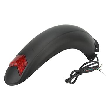 Imagem de Grcfumo Guarda -lamas traseiras, acessórios de scooter, guarda -lamas traseiras de scooter elétrica de 10 polegadas com lâmpada de luminária de luminária de lâmpada de scooter de s