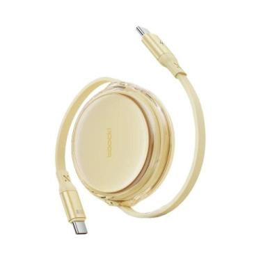 Imagem de Cabo Carregador Rápido Retrátil USB C De 100W Para iPhone 15 pro Max, 