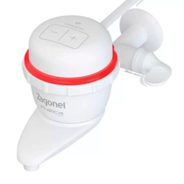 Imagem de Torneira Prática Touch Eletronica 5500 Watts 110 Volts Branco - Tprel55127br03 - Zagonel