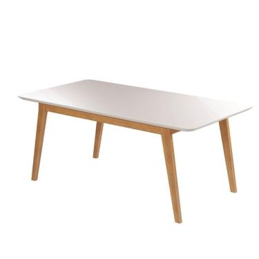 Imagem de Mesa de Jantar Elegance Tampo MDF 160x80 Vidro JCM