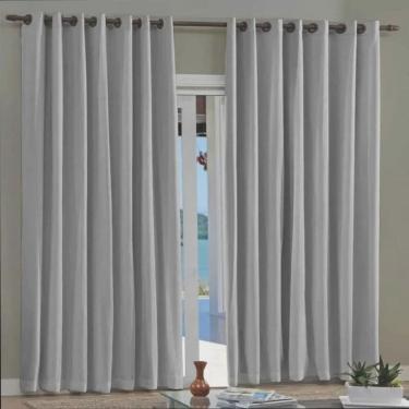Imagem de Cortina Bella Janela Pratika Lisa Slim 260x230m
