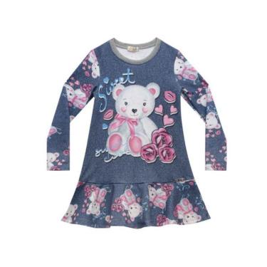 Imagem de Vestido infantil verão menina Kukiê ref 40801-Feminino