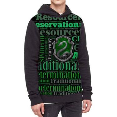 Imagem de Moletom Com Capuz Harry Potter Ref:396 - smoke, Preto, GG