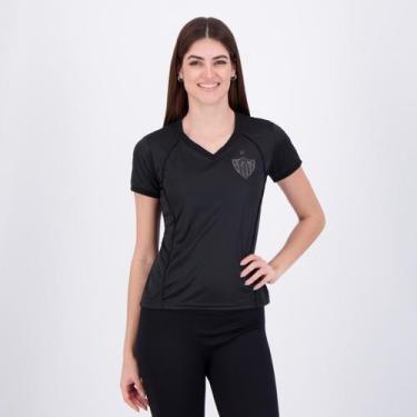 Imagem de Camisa Atlético Mineiro All Black Feminina Preta - OLDONI, G