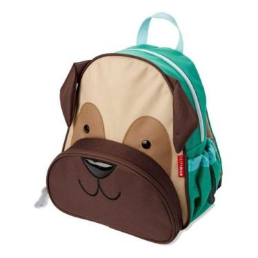 Imagem de Mochila Zoo Skip Hop Original Cachorro, Pug, Bege