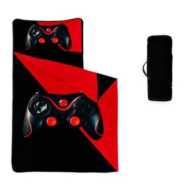 Imagem de Saco de dormir Nap Mat Datura home Gamepad com travesseiro de 3 a 7 an