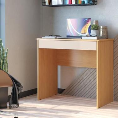 Imagem de Escrivaninha para Escritório com 1 Gaveta 85cm Bari - Moveis Sul