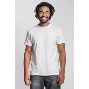 Imagem de Camiseta Masculina Logo Bordado Polo Wear Branco-Masculino