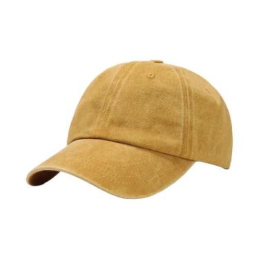 Imagem de Chapéu Snapback Vintage Unissex em Algodão Lavado - Estilo Hip Hop, 54