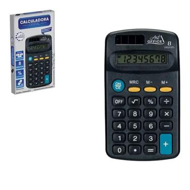 Imagem de Mini Calculadora Digital De Bolso Mesa Pequena Portátil Comp