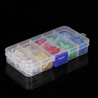 Imagem de 350pcs de 3 Mm e 5mm de Colorido LED LED Emissor Kit de Sortimento de Diodos, Baixo Calor, Economia de Energia, Vida útil Longa, Em Uma Variedade de Cores, Com Uma Caixa de