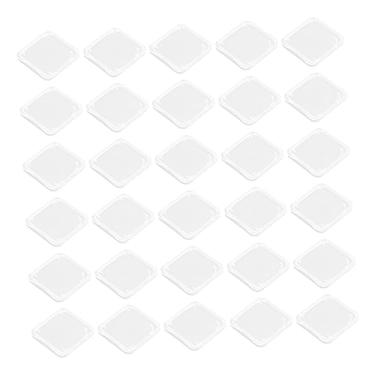 Imagem de OSALADI 100 caixas de armazenamento de cartões de plástico, porta-cartões de memória, caixa de armazenamento de fotos para memória