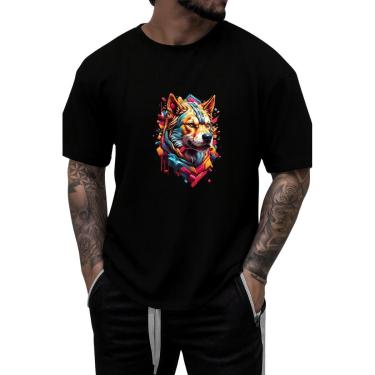 Imagem de Camiseta Casual Masculina com Estampa Minimalista-Masculino