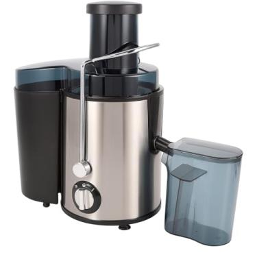 Imagem de Genérico Espremedor Elétrico Profissional de Sucos e Vegetais, Plástico Fosco, 400ml, Portátil, Bateria Recarregável, 30W, Branco e Verde Menta, com Lâmina em Aço Inoxidável, 110V