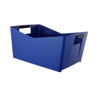 Imagem de KiBcsLic Balde de Gelo Lavável para Cerveja, Suporte para Gelo, Balde de Gelo para Garrafa de Champanhe, Refrigerador de Bebidas, Balde de Gelo para Vinho, Ide, Azul, Tamanho real