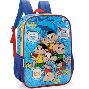 Imagem de Mochila De Costas Turma Da Mônica Azul Maxlog Is39321Mn0200
