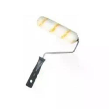 Imagem de Rolo Anti Respingo 15cm em Lã Branco com Listras - Tigre