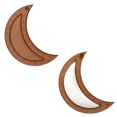 Imagem de Bastidor Enfeite Lua - Be14