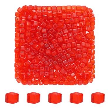Imagem de Mandala Crafts Contas de cristal Sam Cube de 3 mm – 500 contas de vidro facetadas para fabricação de joias, suprimentos de contas, artesanato DIY, pulseiras, colares, brincos e contas