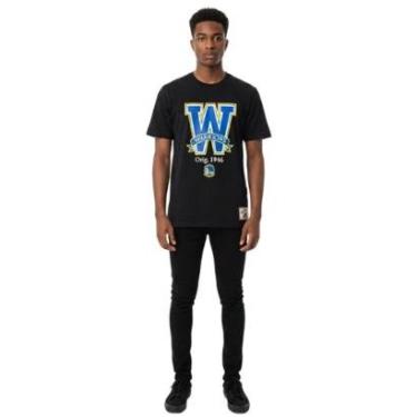 Imagem de Camiseta Nba Masculina Golden State Warriors Orig46-Masculino