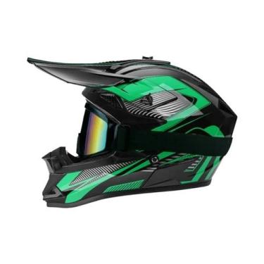 Imagem de Capacete De Motocross Unissex Para Adultos E Crianças, Certificado DOT