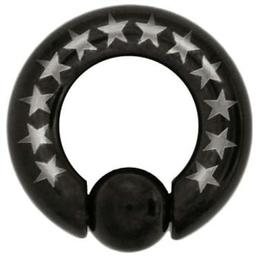 Imagem de MoDTanOiz - Flesh tunnels 8 g (3 mm) a 00 g (10 mm) Piercing de orelha cativo ringCBR para alargadores de orelha calibre expansor strecher Piercing