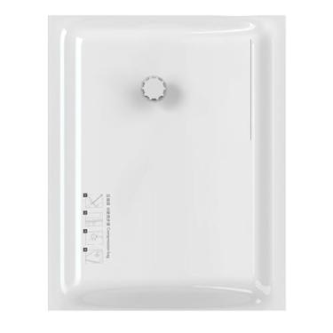 Imagem de YOUTHINK Sacos de Armazenamento de Compressão a Vácuo Com Padrão Branco, Sacos que Economizam Espaço para Roupas, Travesseiros de Cama, Embalagem de Viagem, Armazenamento de Evacuação de (80 * 100cm)